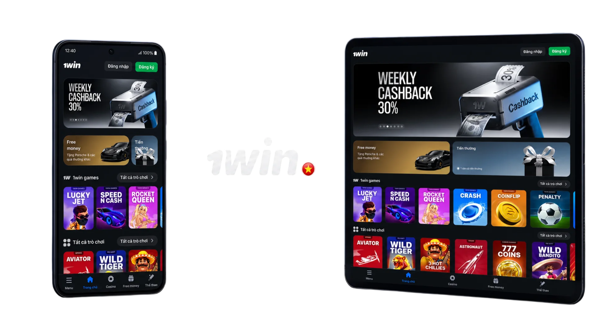 1win app for Android and iOS